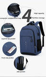 Weiyinxing Backpack Waterproof Male Ultra Lightweight Back Bag for Men Travel Backpacks Book Bag Men's Stylish Notebook Casual Backpack