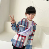 Weiyinxing Kids Waist Pack Children Chest Bag Cute Cartoon Dinosaur Print Coin Purse Boy Girl Fanny Chest Shoulder Messenger Bags