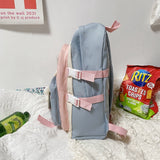 weiyinxing Fashion Kawaii Schoolbag for Teenage Waterproof Nylon Girls Bagpack Women Laptop Backpack Travel Bag Black Bookbag