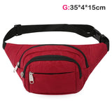 Weiyinxing Men'S Waist Bag Pack Messenger Bag Wallet Purse Reflective Sports Running Man Belt Pouch Canvas Designer Travel Shoulder Bag Man