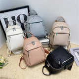 weiyinxing Women's Backpack 2023 New Women's Luxury Designer Solid Color Single Shoulder Bag Soft Leather Large Capacity Student Travel Bag