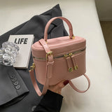 Weiyinxing High-Grade Sense Women Mini Crossbody Bags New Simple All-Match Soft Handle Handbag Lady Fashion Flap Bucket Bag