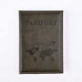 Weiyinxing Passport Cover Women Men Travel Passport Case Leather Pink Cute Passport Wallet Purse Girl PassportHolder