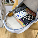 Weiyinxing Female Pink Travel Teenage College Backpack Girl Kawaii Nylon School Backpack Ladies Cute Book Women Laptop Student Bag