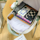 Weiyinxing High Capacity Red Leisure College Backpack Trendy Women Fashion Nylon Laptop Book Bags Girl Cute Travel School Bag Female