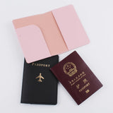 Weiyinxing Couple Passport Cover Women Men Passport Holder Travel Wedding Passport Covers Thin Case Fashion Wedding Gift