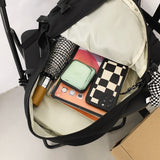 Weiyinxing Multipocket Nylon Women Backpack Female Big Waterproof Back Bag Portable School Backpack For Girl Student Schoolbag Cool