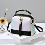 Weiyinxing and summer ins texture multi-color small bag for women 2023 new fashion texture small crowd one shoulder messenger bag