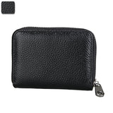 Weiyinxing New Mini Leather 20 Card Wallet Mini Leather Wallet Business Case Purse Holder RFID Blocking Carteira Masculina Porte Carte