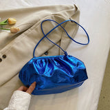 Weiyinxing Colors Fashion Hobo Bag Luxury Designer Handbag Pleated Cloud Bag Brand Clutches Clip Purse Lady Chain Crossbody Shoulder Bags