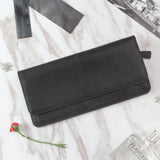 Weiyinxing Leather Women Wallet Fashion Solid Color Coin Purse Multifunctional Cowhide Female Long Women Purses Zipper Card Holder