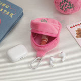 Weiyinxing Harries Hager Women Pink Plush Coin Purse Cartoon Pendant Storage Bag Mini Bag Girl Purses Wallet Coin Pouch