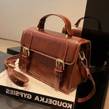 Weiyinxing Women handbag small female shoulder bag pu leather ladies Totes girl messenger bags bolsas femininas brown satchels