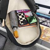 Weiyinxing Capacity Trendy Girl Boy Travel Badge School Bag Cool Men Women Leisure BookBag Ladies College Backpack Fashion Male Female