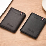 Weiyinxing New Super Slim Soft Wallet PU Leather Mini Credit Card Wallet Purse Card Holders Men Wallet Thin Small Short Skin Wallets