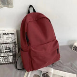 Weiyinxing Grey White Red Versatile Backpack High Quality Large Capacity Waterproof Travel Bag Washable Nylon Computer Bag Unisex