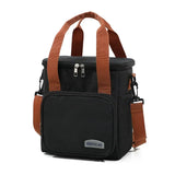Weiyinxing Thermal Lunch Bag Picnic Food Cooler Bags Insulated Case Durable Waterproof Office Lunchbag Shoulder Strap Cooling Box