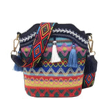 Weiyinxing Women's Bag Tassel Ethnic Handwoven Crossbody for Lady Bag Hippie Sling Shoulder Bags for Ladies Handbag §ã§å§ާܧÑ §ا֧ߧã§ܧѧñ