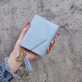 Weiyinxing Women Cute Pink Wallets Pocket Purse Card Holder Small Wallet Lady Female Fashion Short Coin Purse Money Bag