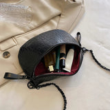 Weiyinxing Luxury Chest Bag For Women Leather Chest Waist Pack Travel Crossbody Female Half Moon Waist Belt Bag Ladies Fanny Packs