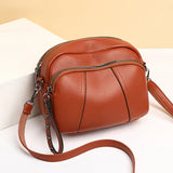 Weiyinxing Solid Color PU Leather Casual Crossbody Bag Women Shell Purse and Handbag Lady Luxury Design Small Shoulder Messenger Bags