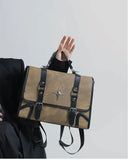 Weiyinxing Women's 2024 New Fashion Student One Shoulder Crossbody Large Capacity College Style Retro Spicy Girl Y2k Backpack