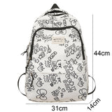 Weiyinxing Kawaii Waterproof Lady Cartoon Printing Women Cute School Bag Female Travel College Backpack Girl Laptop Book Bags Nylon