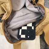 Weiyinxing Canvas Women Men Green Vintage College Backpack Fashion Ladies Male Travel Trendy Retro Book Bag Girl Boy Laptop School Bag