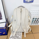 Weiyinxing Capacity Girl Boy White Laptop College Backpack Lady Men Travel Leisure Packet Women School Bag Fashion Female Male BookBag