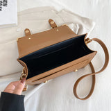 Weiyinxing Japanese Style Uniform Bag Preppy Style PU Leather Messenger Bag For Students Vintage Shoulder Bag Flap Handbag Ladies