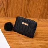 Weiyinxing Wallets Purses for Women Card ID Holders Simple Fashion Plush Bag Bolso De Mujer Woman Wallet Pink Women's Wallet Luxury