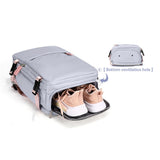 Weiyinxing Travel Backpack Functional Woman Lightweight Airplane Backpacks For Women Waterproof Multifunctional Bag With Shoes Pocket