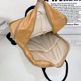 Weiyinxing Ladies PU Book Bag New Women Cute Student Backpack Fashion Girl Kawaii School Bags Female Leather College Backpack Laptop