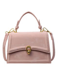 Weiyinxing Short Handle Small Handbags Women Fashion Pink Flap Trapeze Crossbody Bag 2024 New Lady Daily Work Armpit Bag