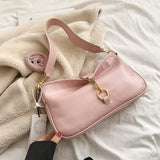 Weiyinxing Women Soft Leather Shoulder Bags Autumn Winter New High Quality Commuter Underarm Bag Versatile Female Crossbody Messenger Bag