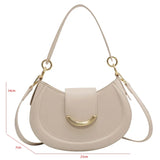 Weiyinxing Designer Hobos Handbag Women Small Armpit Bag Vintage Clutch Purse Pu Flap Shoulder Bags For Ladies Khaki Crossbody Bags