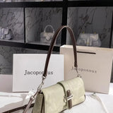 Weiyinxing Denim Stick Bag for Women 2024 New High Quality Fashion Korean Style Crossbody Shoulder Underarm Bag