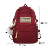 weiyinxing Fashion High-capacity Male Travel Women Mochila Waterproof Lovers Bookbag Backpack College Laptop Bagpack High School