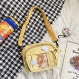 Weiyinxing Kawaii Bag Girls 2024 New JK Transparent Bag Small Crossbody Bag For Women Purses and Handbags Shoulder Bag Itabag Bolso