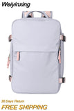 Weiyinxing Travel Backpack Functional Woman Lightweight Airplane Backpacks For Women Waterproof Multifunctional Bag With Shoes Pocket