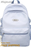 Weiyinxing Girl Waterproof Nylon Kawaii Backpack Cool Female Travel College Backpack Fashion Lady Cute Book Women Laptop Student Bag