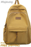 Weiyinxing Female Laptop Nylon School Bag Lady Male College Backpack Trendy Boy Girl Student Book Bag Women Men Travel Backpack New