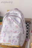 weiyinxing New Fashion Ladies Travel Backpack Kawaii Printing Mochila for College Laptop Bag High school Cute Bookbag Waterproof