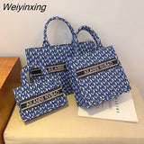 Weiyinxing Brand Design Hand Bags Laptop Handbag Lrage Women's Totes Classic Luxury Crossbody Bag For Women 2023 Big Messenger Purse