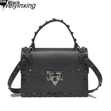 Weiyinxing Bags For Women Solid Flap Fashion Messenger Bag Rivet Women Shoulder Bag Small Big Lady Handbags High Quality Bags Women's