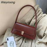 Weiyinxing Bag Women's Bag 2023 French Niche Bag Western Style New Trendy Fashion Portable All-match Ins Shoulder Bag Handbags 911