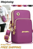 Weiyinxing Balloon Mobile Phone Crossbody Bags for Women Fashion Women Shoulder Bag Cell Phone Pouch With Headphone Plug 3 Layer Wallet