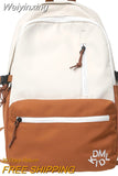 Weiyinxing Teenager High Capacity Book Bag Girl Travel Laptop Student Backpack Ladies Nylon College Fashion Women Leisure School Bag