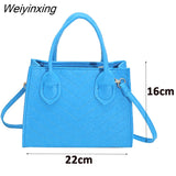 Weiyinxing Handbags Small Tote Female Travel Top Handle Bags for Women Shopping Leisure Phone Bag Birthday Party Gifts