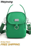 Weiyinxing Autumn New Women's Crossbody Bags Large Capacity One Shoulder Bag Outdoor Casual Square Bag Fashion Light Portable Package